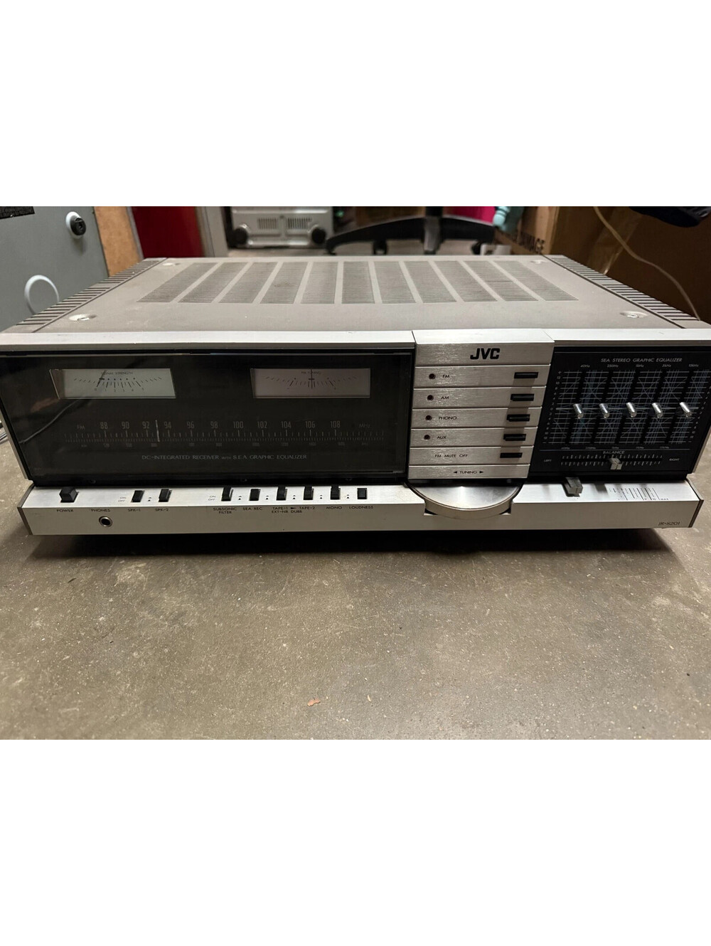 JVC JR-S201 Stereo Receiver Tested working